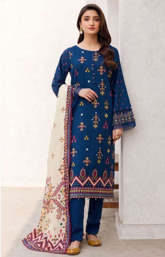 Sapphire | 3 piece | Printed Lawn Suit